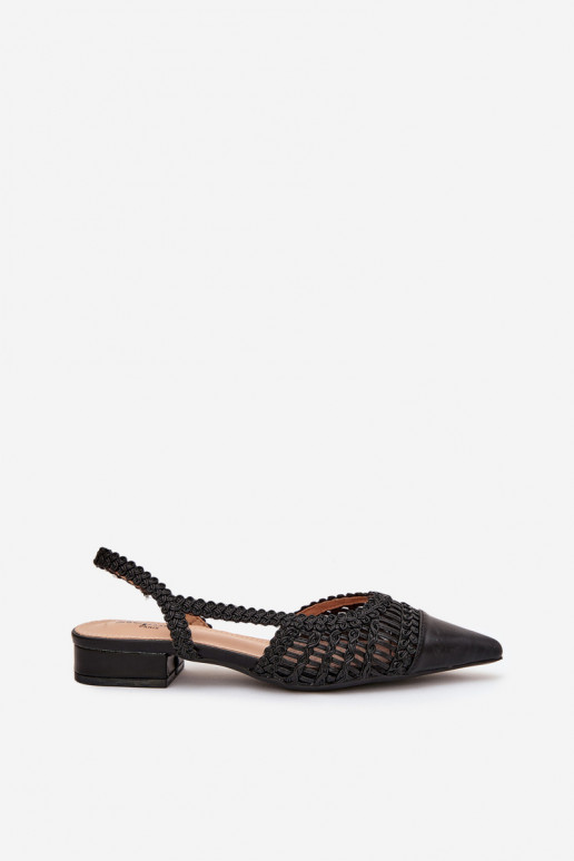 Sieviešu basenes Ar bizi Klockā melnas krāsas Nivorra