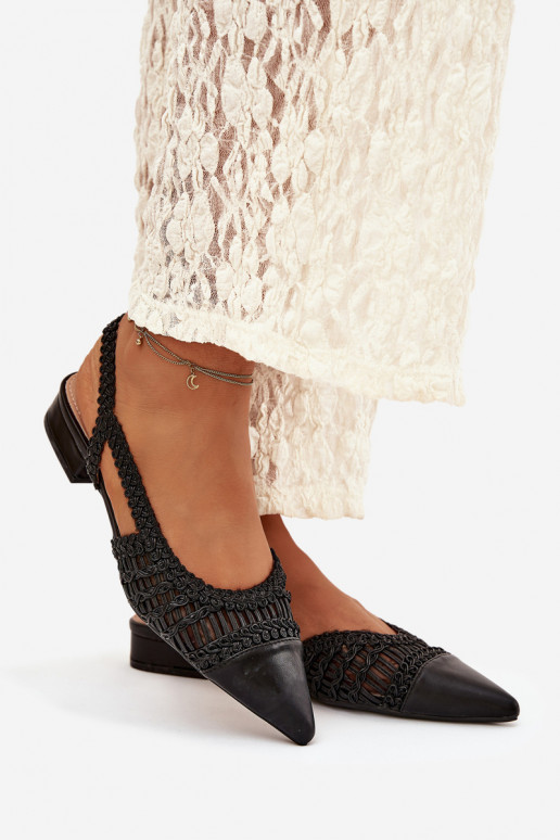 Sieviešu basenes Ar bizi Klockā melnas krāsas Nivorra