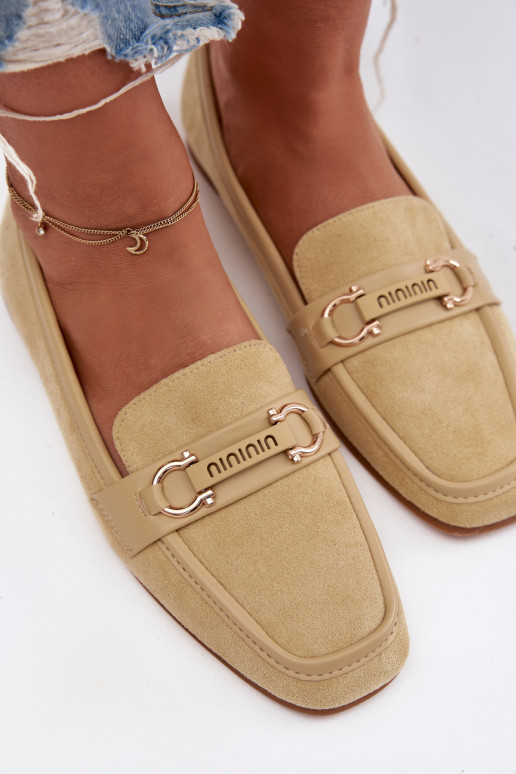 Mokasīni Mokasīni Sieviešu Ar greznu Elements Dzelteni Evelora