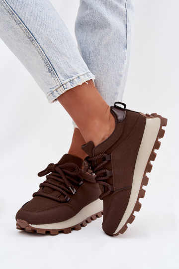 sporta apavi Sneakers modeļa apavi ar platformu CzekoladoIne Riadella 2