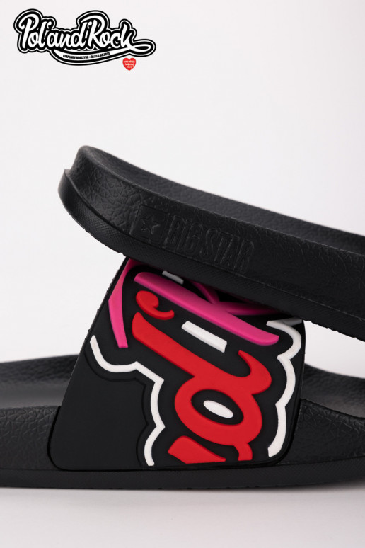 Čības Pol'and'Rock Festival X Big Star SS174508 melnas krāsas