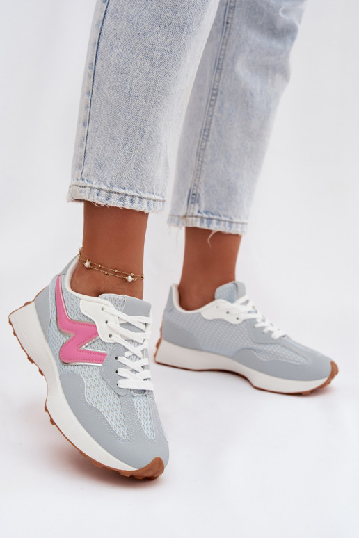 sporta apavi Sieviešu ar platformu Zilas krāsas Janelora