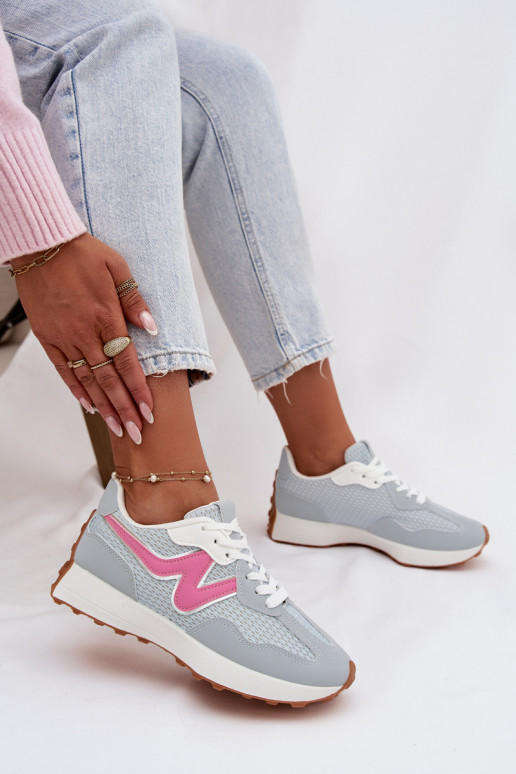 sporta apavi Sieviešu ar platformu Zilas krāsas Janelora