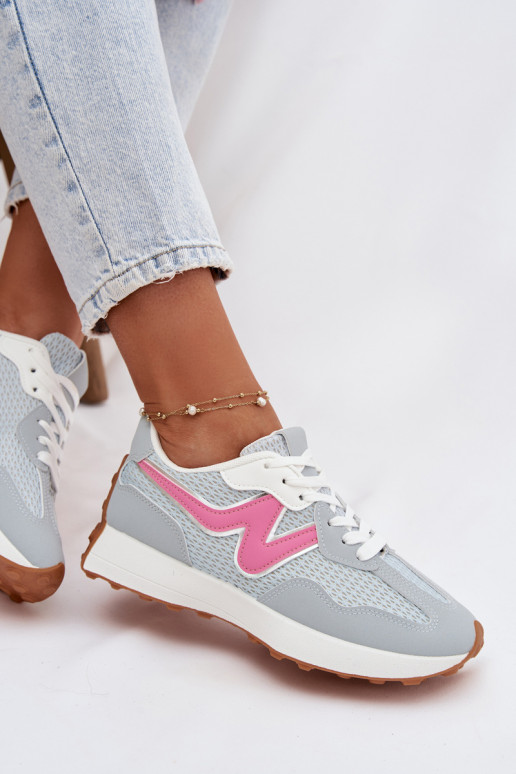 sporta apavi Sieviešu ar platformu Zilas krāsas Janelora