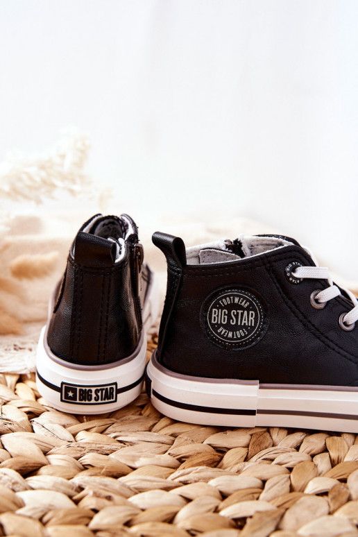 Bērnu apavi ar oļiem BIG STAR II374003 melnas krāsas