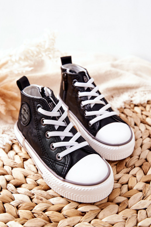 Bērnu apavi ar oļiem BIG STAR II374003 melnas krāsas