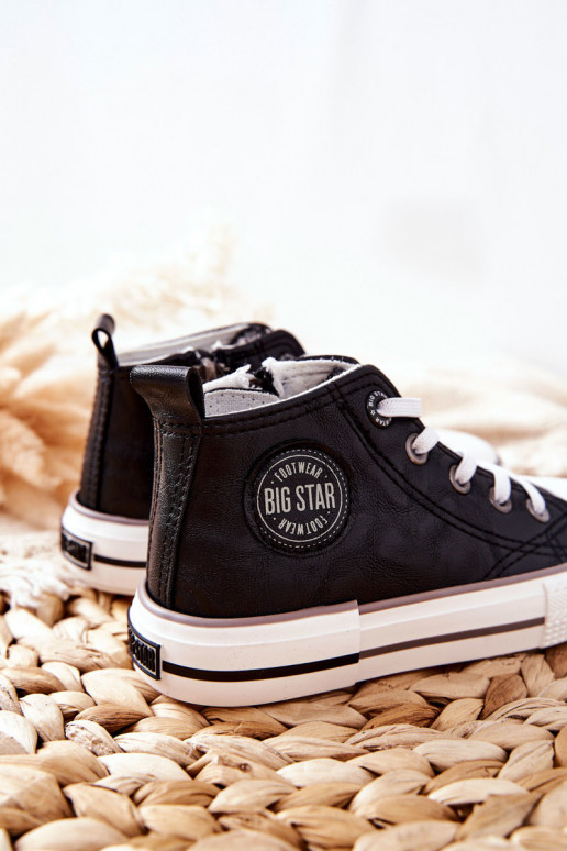 Bērnu apavi ar oļiem BIG STAR II374003 melnas krāsas