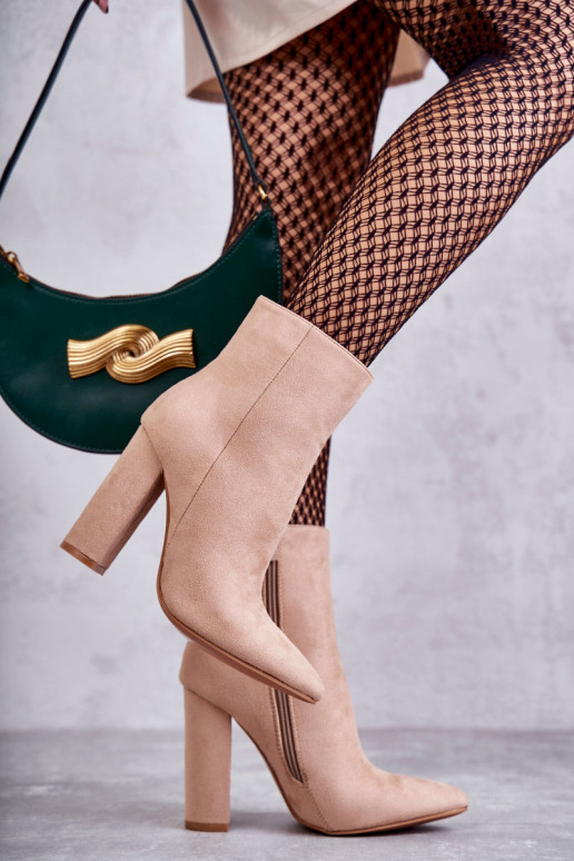 Eleganta stila Sieviešu puszābaki smilšu krāsas Ettany