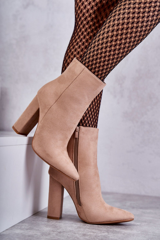 Eleganta stila Sieviešu puszābaki smilšu krāsas Ettany