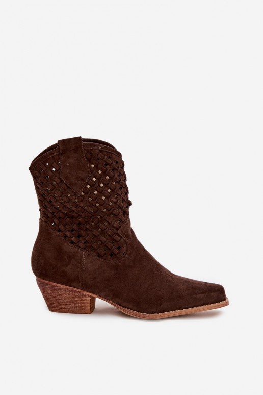 Zābaki Sieviešu ar papēdi CzekoladoIne Ferissa