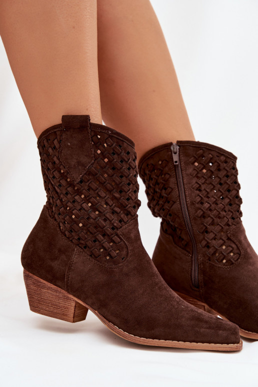 Zābaki Sieviešu ar papēdi CzekoladoIne Ferissa