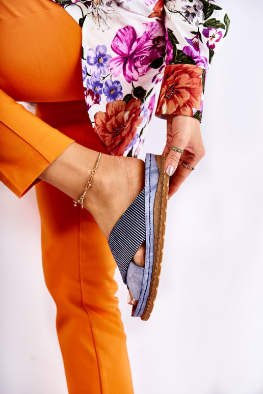 Āda Profilēts Čības Tā irciejka 04986-17 Zilas krāsas