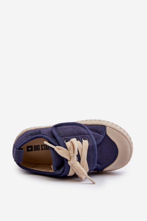 Bērnu brīvā laika apavi HI-POLY SYSTEM BIG STAR NN374016 tumši zilas krāsas