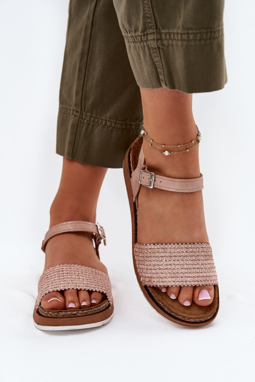 Sieviešu basenes Ar bizi Uz Pasek Inblu GS000050 Rozā krāsas