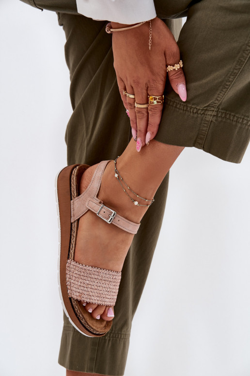 Sieviešu basenes Ar bizi Uz Pasek Inblu GS000050 Rozā krāsas