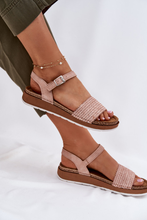 Sieviešu basenes Ar bizi Uz Pasek Inblu GS000050 Rozā krāsas