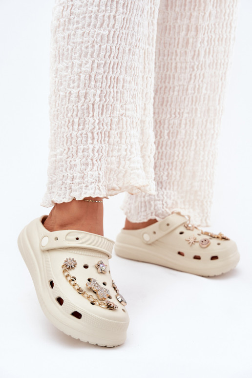 Vieglas čības uz pirksta sieviešu čībasPrzypinkami smilšu krāsas Linaviela