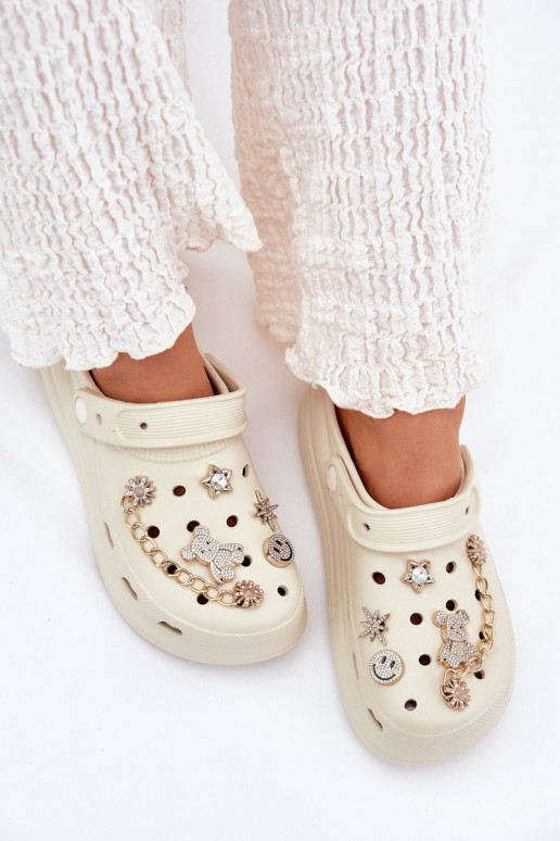 Vieglas čības uz pirksta sieviešu čībasPrzypinkami smilšu krāsas Linaviela