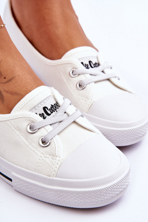 Sieviešu apavi Sporta apavi Lee Cooper LCIN-23-31-1791L baltas krāsas