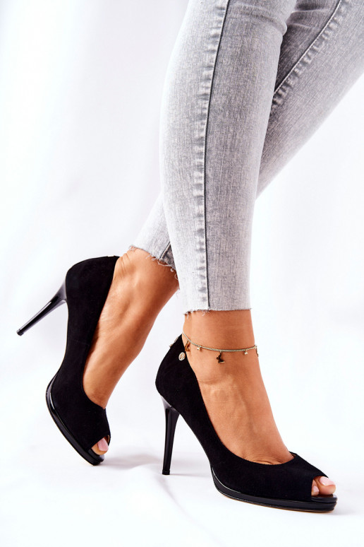 Kurpes Monnari 0490-020 melnas krāsas