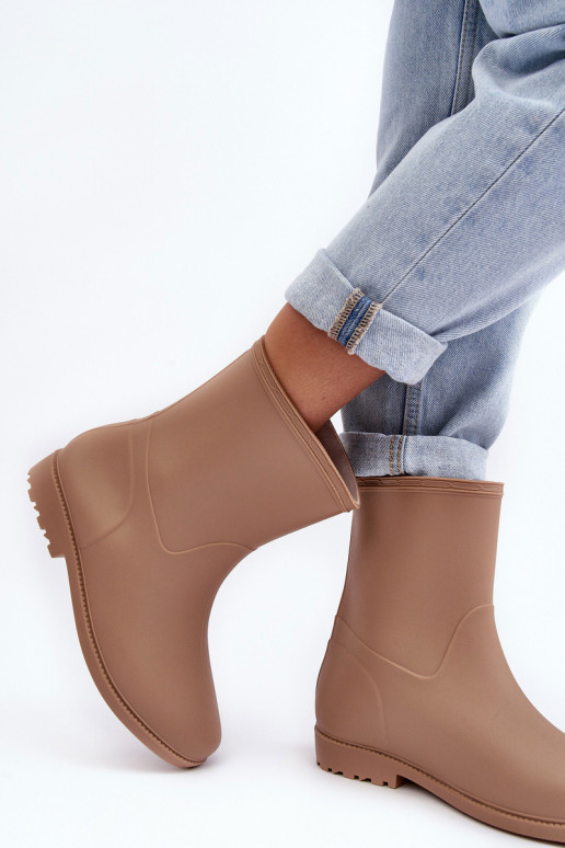 Klasiska modeļa Sieviešu Paslīdēt uz Gumijas apavi smilšu krāsas Solihia