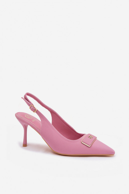 augstpapēžu basenes Sieviešu Ar greznu Detalem Rozā krāsas Lurella