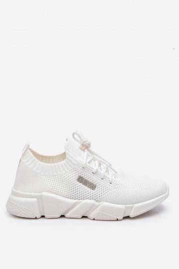 Sieviešu Gaisma Sneakers modeļa apavi Memory Foam System Big Star JJ274268 baltas krāsas 2