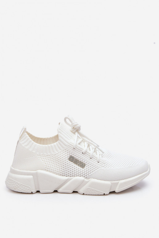 Sieviešu Gaisma Sneakers modeļa apavi Memory Foam System Big Star JJ274268 baltas krāsas