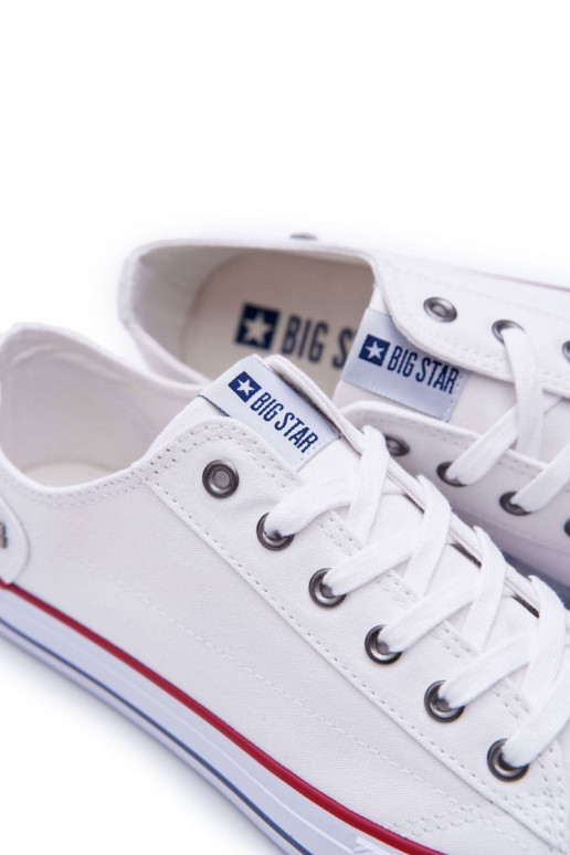 Vīriešu brīvā laika apavi Big Star baltas krāsas DD174271