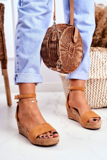 Sieviešu basenes Uz Ķīļa brūnas krāsas Tā irrryMe 2