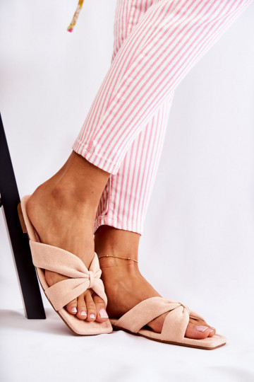 Sieviešu velūra Čības Gaiši sārtas krāsas Vanilla Sky 2