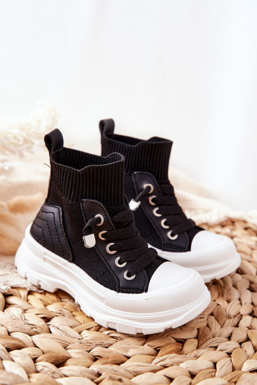 Bērnu brīvā laika apavi melnas krāsas Best Of Joy