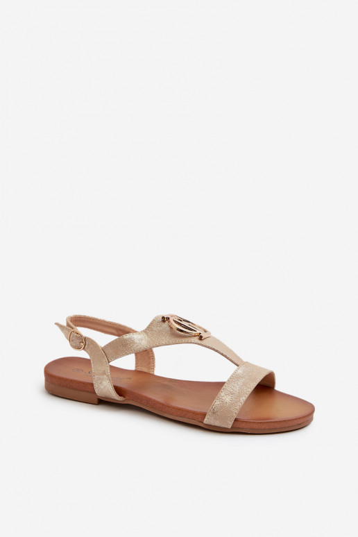 līdzenas zoles basenes ar ornamentiem S.Barski KV27-051 Zelta krāsas