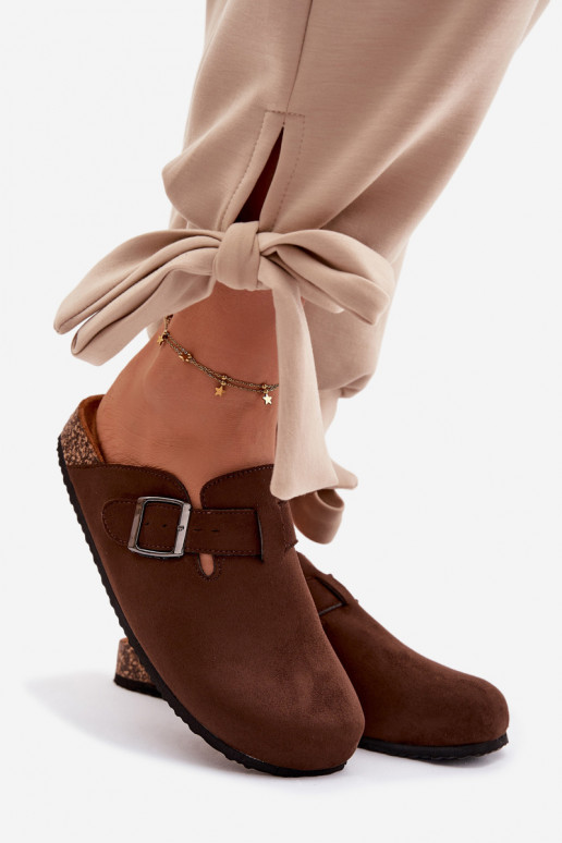 Čības Tukšas Sieviešu ar sprādzēm CzekoladoIne Delirisse