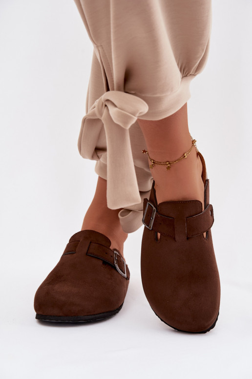 Čības Tukšas Sieviešu ar sprādzēm CzekoladoIne Delirisse