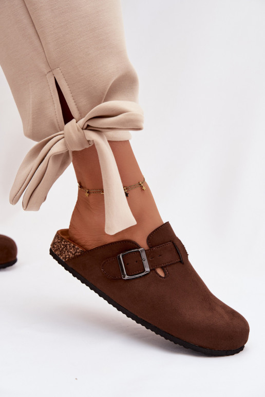 Čības Tukšas Sieviešu ar sprādzēm CzekoladoIne Delirisse