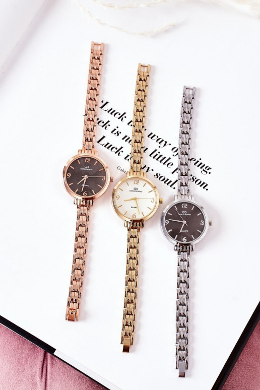 Sieviešu pulkstenis Uz rokassprādzes Giorgio&Dario Zelta krāsas