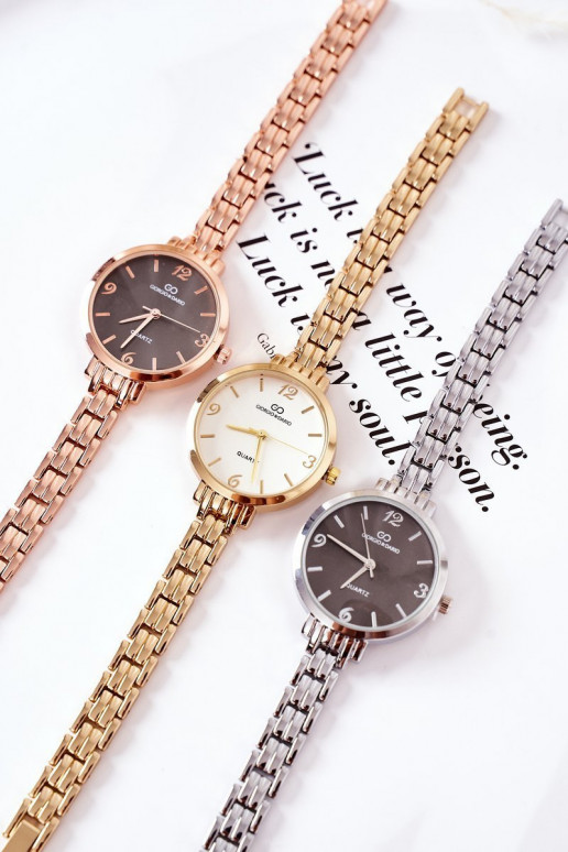 Sieviešu pulkstenis Uz rokassprādzes Giorgio&Dario Zelta krāsas