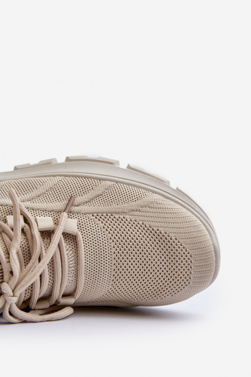 Sneakers modeļa apavi Vīriešiem HI-POLY SYSTEM Big Star NN174469 smilšu krāsas