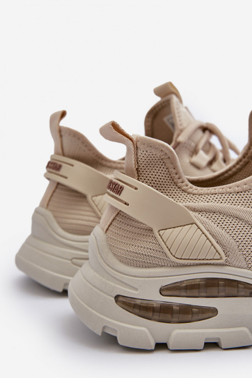 Sneakers modeļa apavi Vīriešiem HI-POLY SYSTEM Big Star NN174469 smilšu krāsas