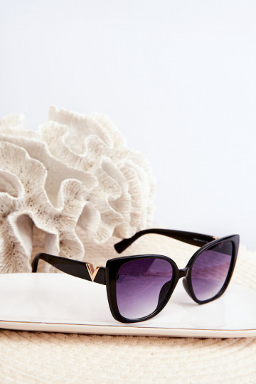 Sieviešu Saulesbrilles melnas krāsas