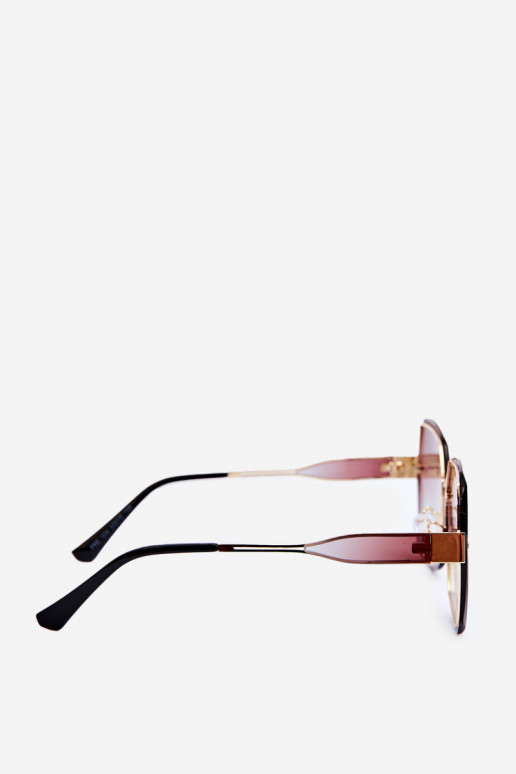 Saulesbrilles SieviešuCienioInanymi Szkiełkami UV400 brūnas krāsas