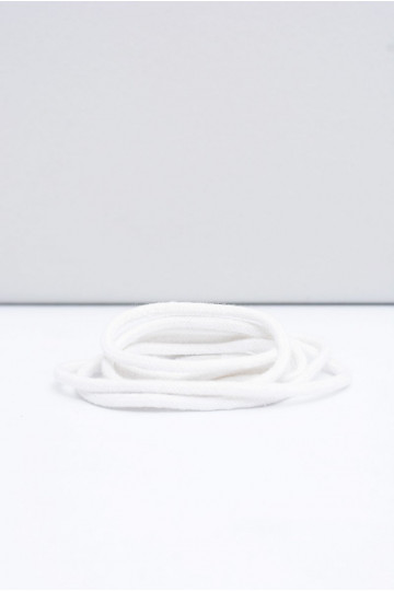 Corbby baltas krāsas Apaļas mežģīnes