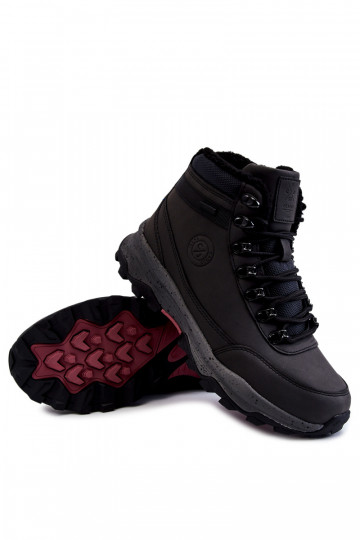 Vīriešiem Siltināti pārgājienu zābaki Cross Jeans KK1R4027C melnas krāsas 2