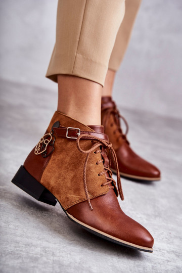 Sieviešu puszābaki Kurpes Tā irciejka 5743A-29 brūnas krāsas