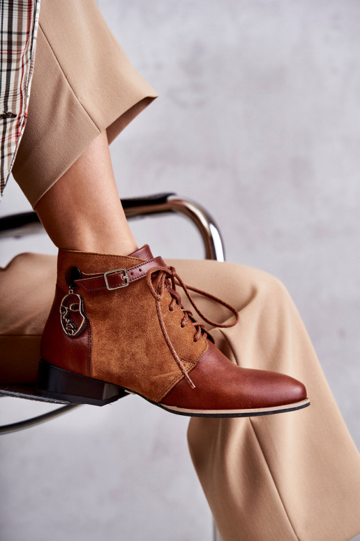 Sieviešu puszābaki Kurpes Tā irciejka 5743A-29 brūnas krāsas