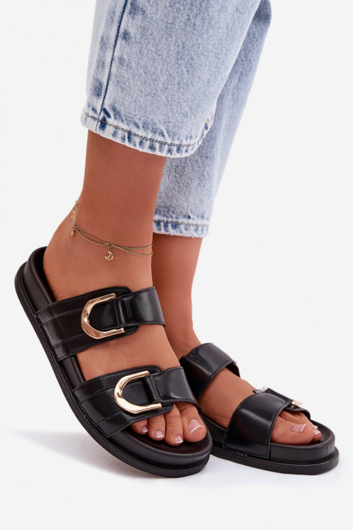 Eko Čibas no dabīgas ādas Sieviešu Ar svītrām melnas krāsas Rosinessa