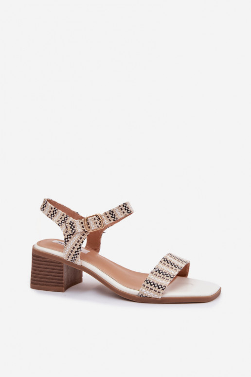 Sieviešu basenes Klockā baltas krāsas Sabela