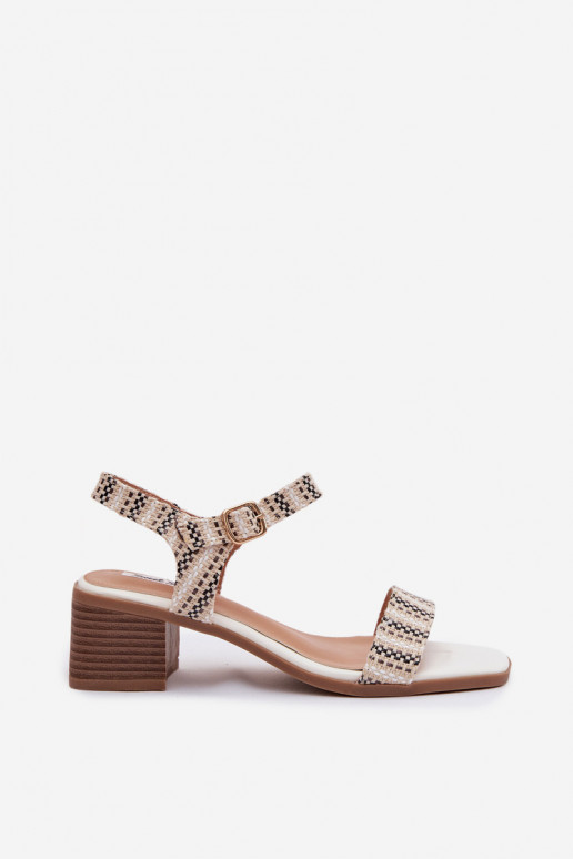 Sieviešu basenes Klockā baltas krāsas Sabela