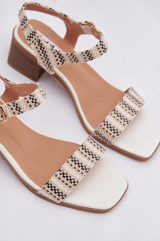 Sieviešu basenes Klockā baltas krāsas Sabela